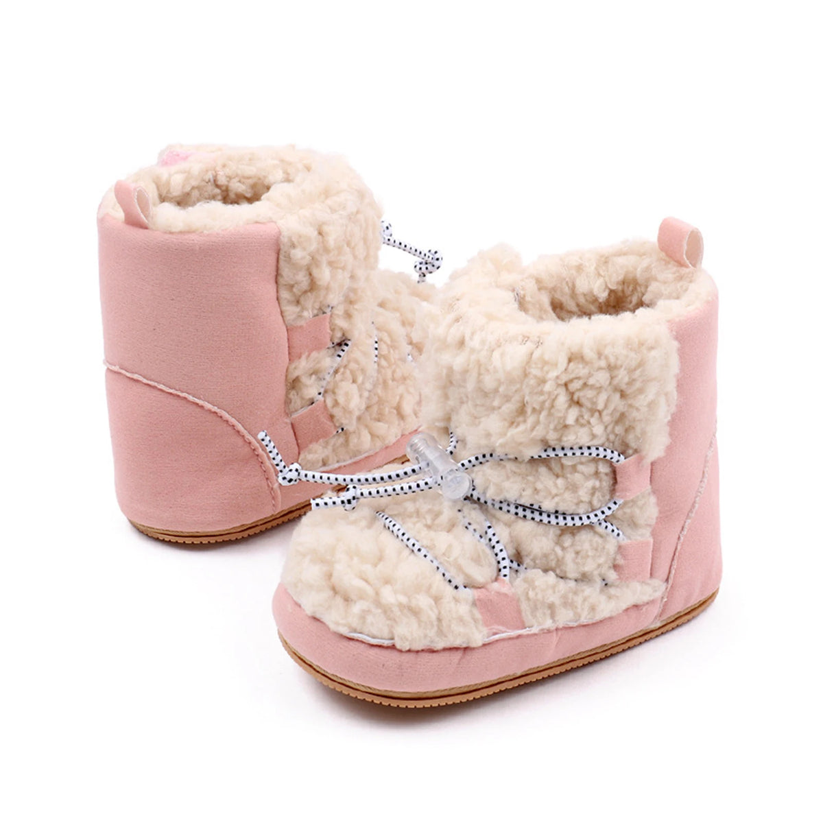 Baby Plush-Lined Winter Ankle Boots