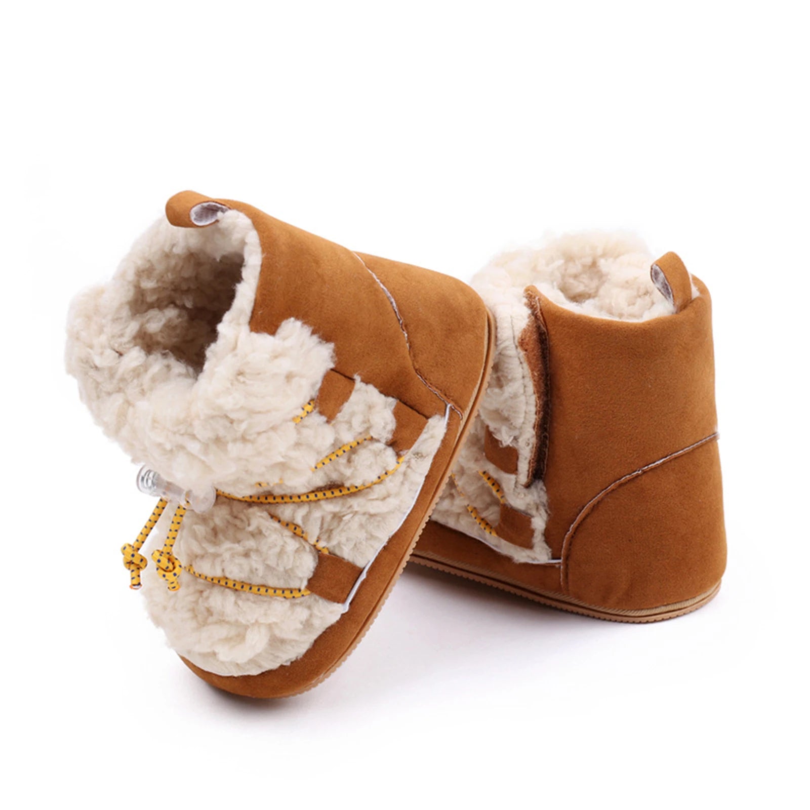 Baby Plush-Lined Winter Ankle Boots