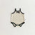 Baby Girl Polka Dot Bow Romper