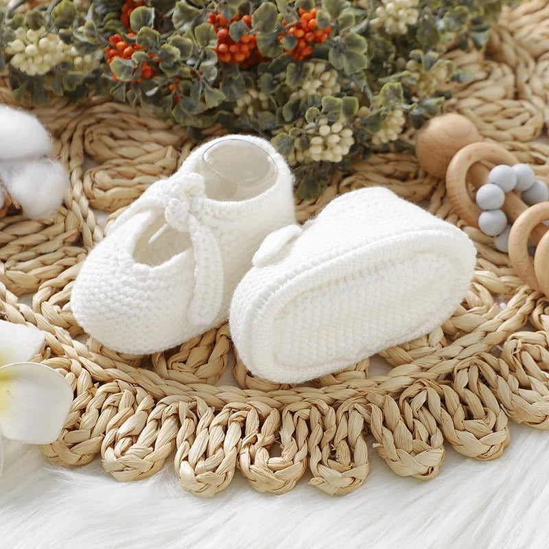 The First Cuddles Knitted Booties