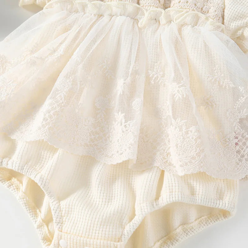 Princess Baby Girl Tutu Lace Bodysuit