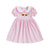 Girl Back to School Dress Striped