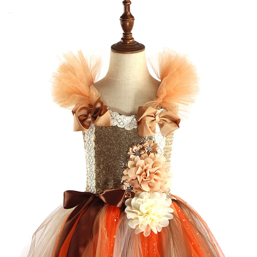 Fairy Gown with Sequin Bodice and Tulle Skirt