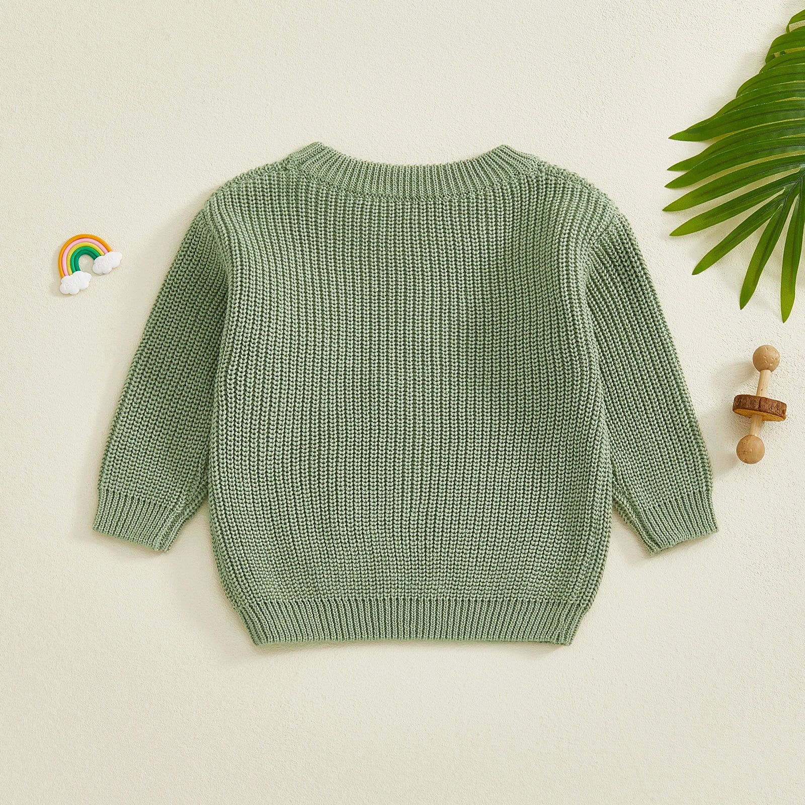 Baby & Toddler Boys' Dinosaur Embroidered Knit Sweater