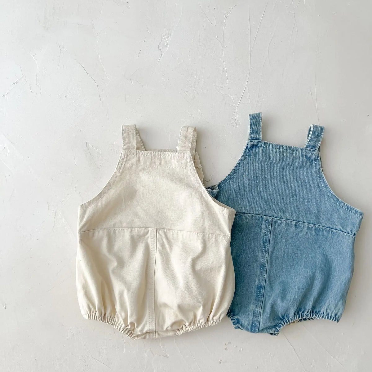 Denim Baby Overalls Romper