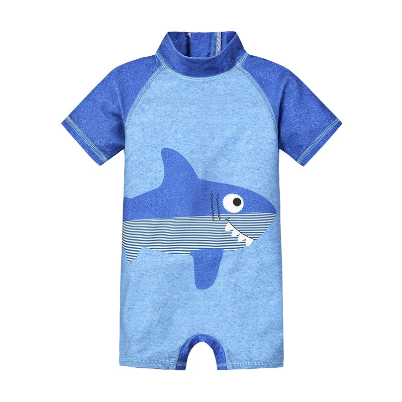 Short Sleeved Rash Guard Swimwear
