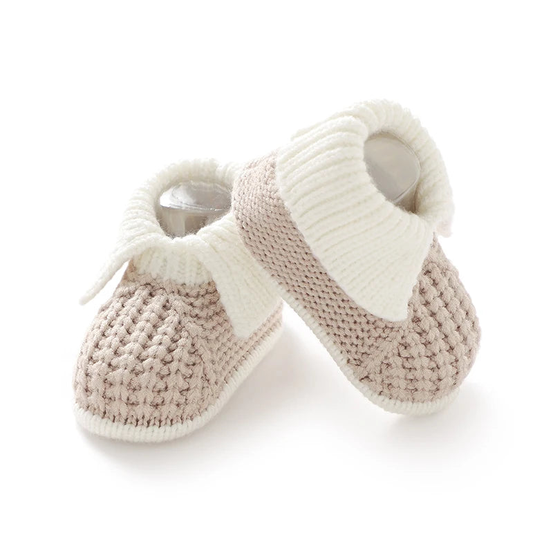 Handmade Knitted Baby Booties