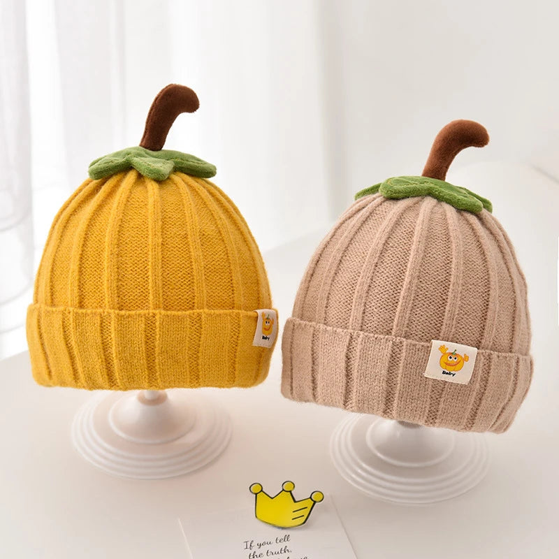 The Little Sprout Ribbed Knit Baby Beanie