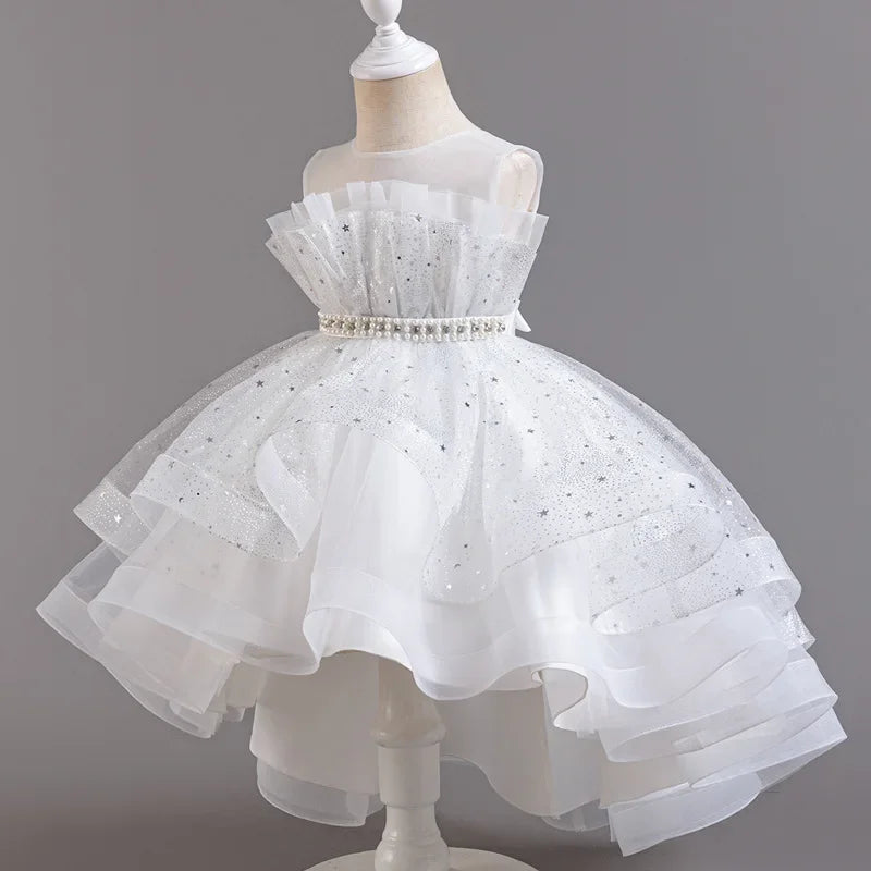 Girl's High-Low Tulle Dress