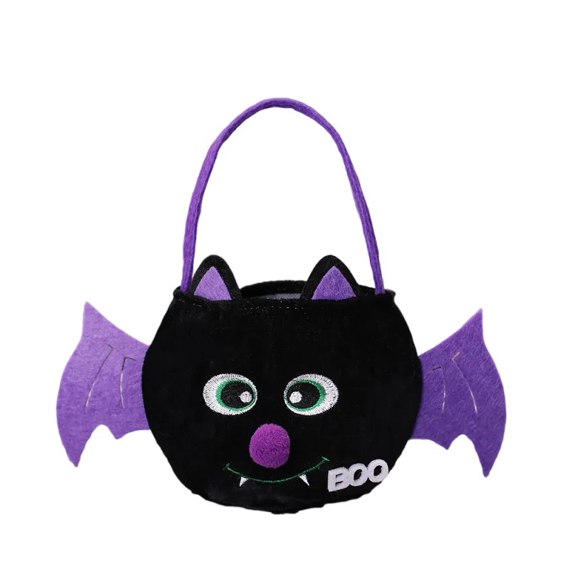 Girl's Purple Bat Costume with Wings and Headband