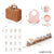 Baby Gift Set with Montessori Toy and Silicone Feeding Set
