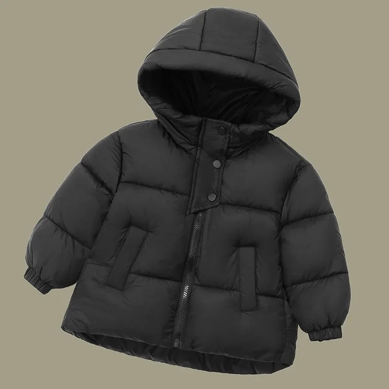 Unisex Hooded Puffer Jacket for Kids
