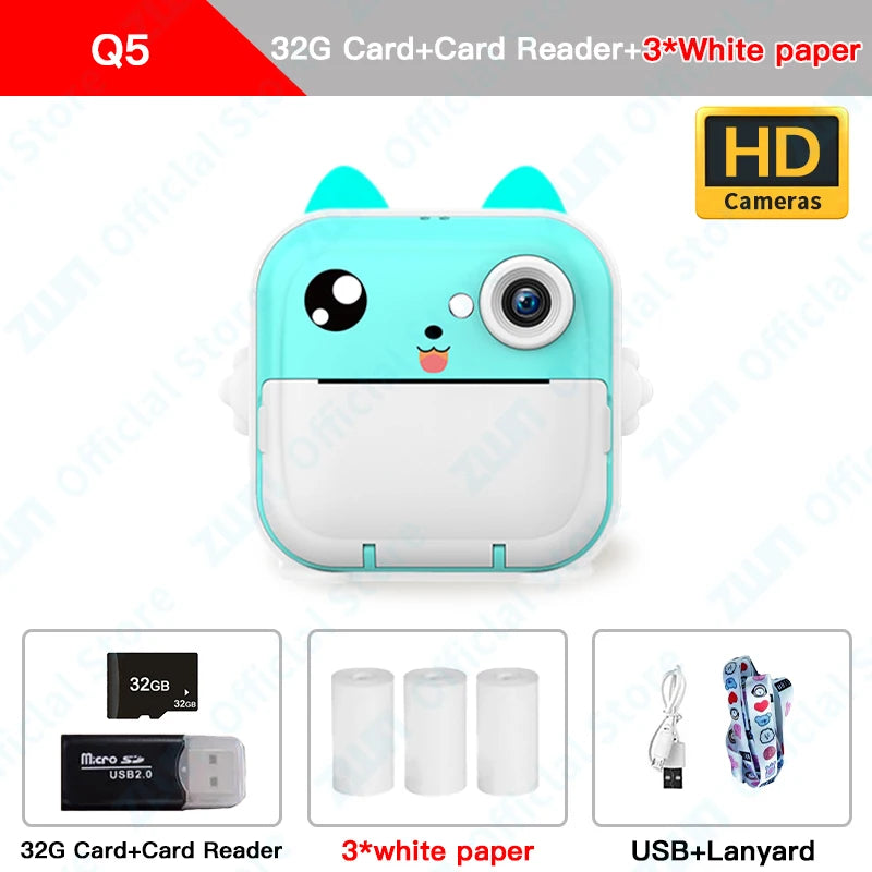 Kids Instant Print Digital Camera