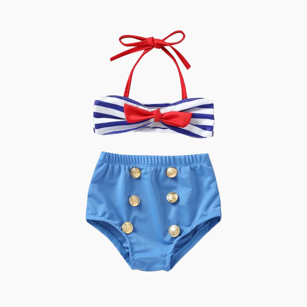 Sailor 2 Piece Swimsuit