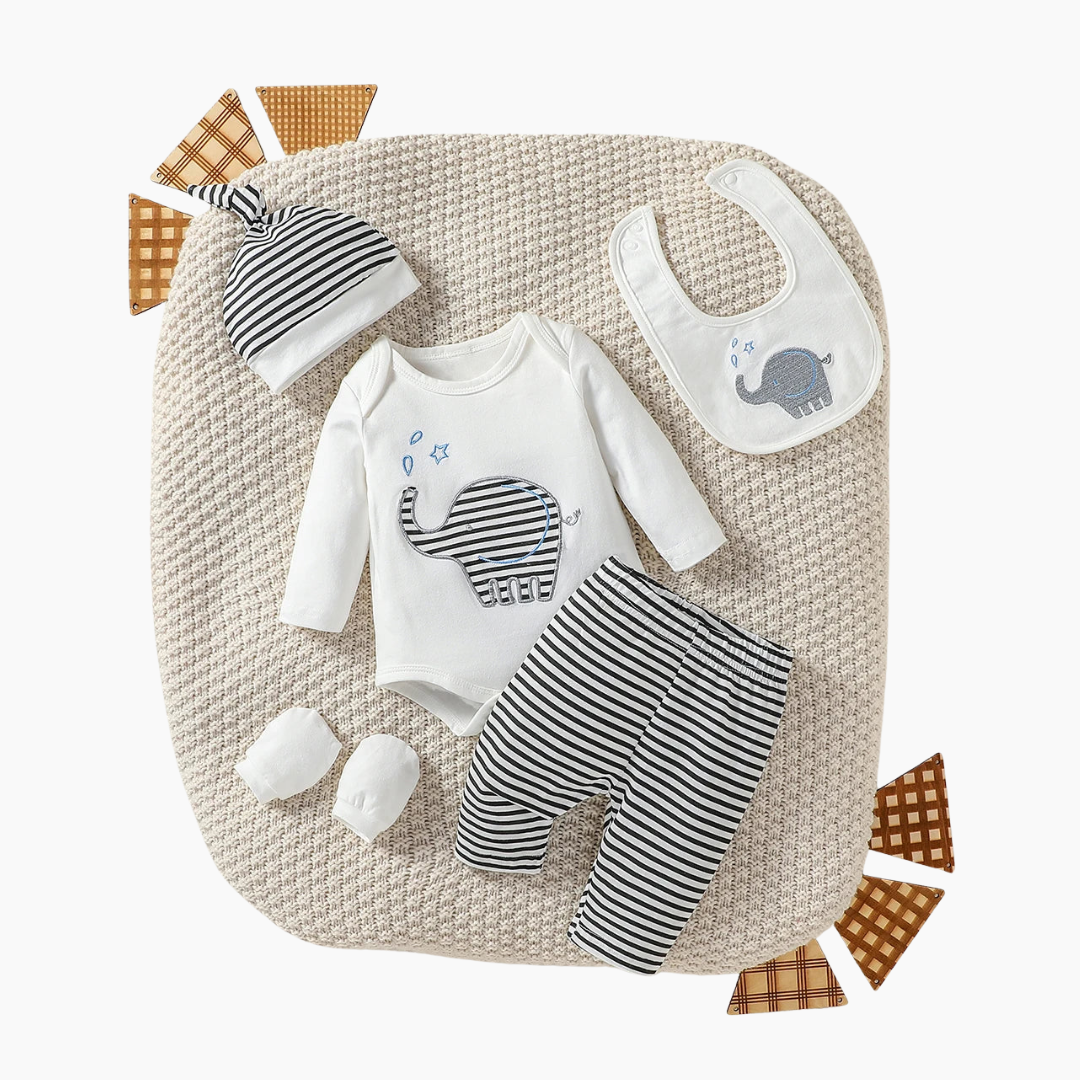 4-Piece Baby Boy Outfit Set