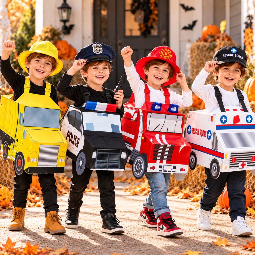 Kids Vehicle Costume with Hat