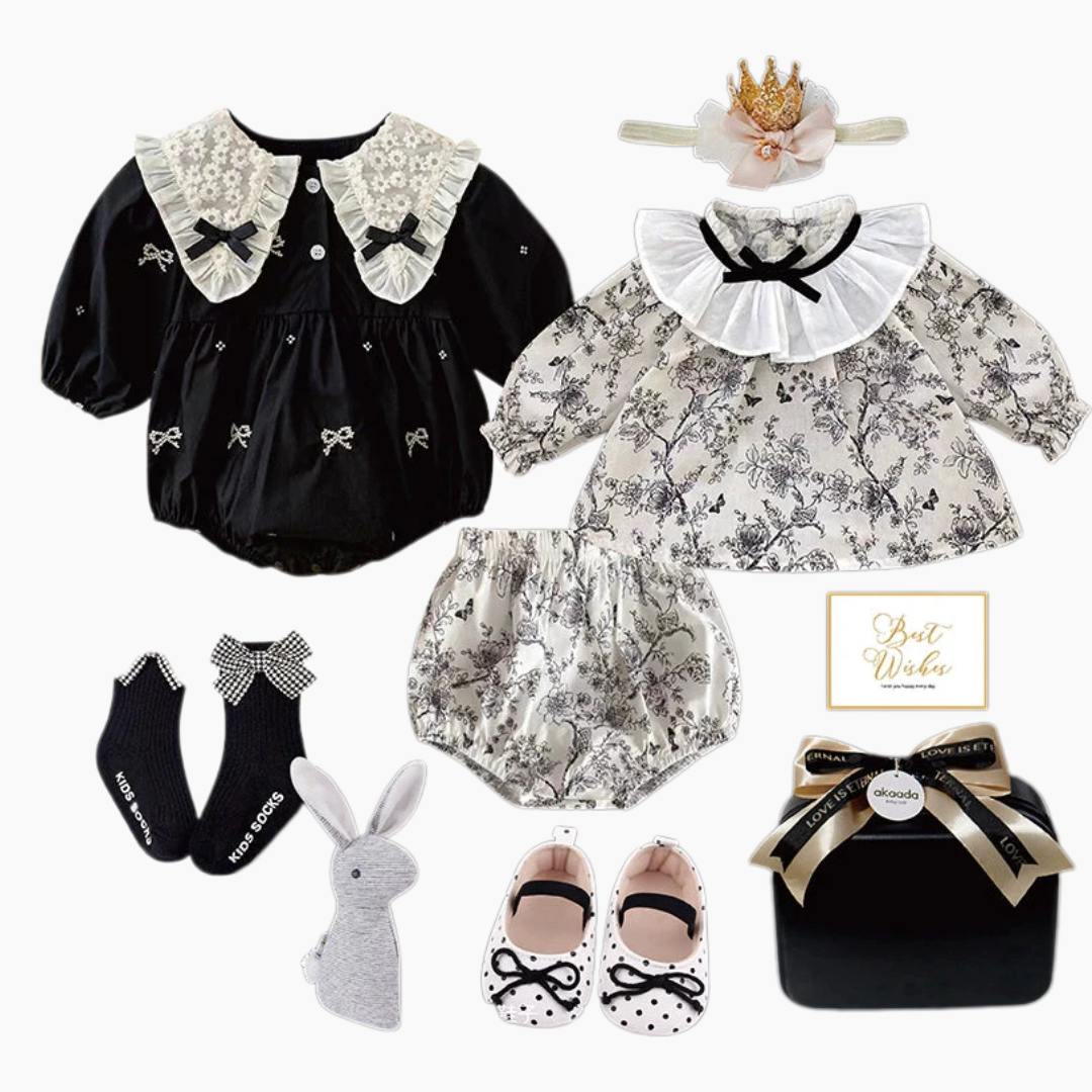 Polka Dot Princess Baby Gift Set