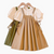 Puff Sleeve Top & Suspender Skirt