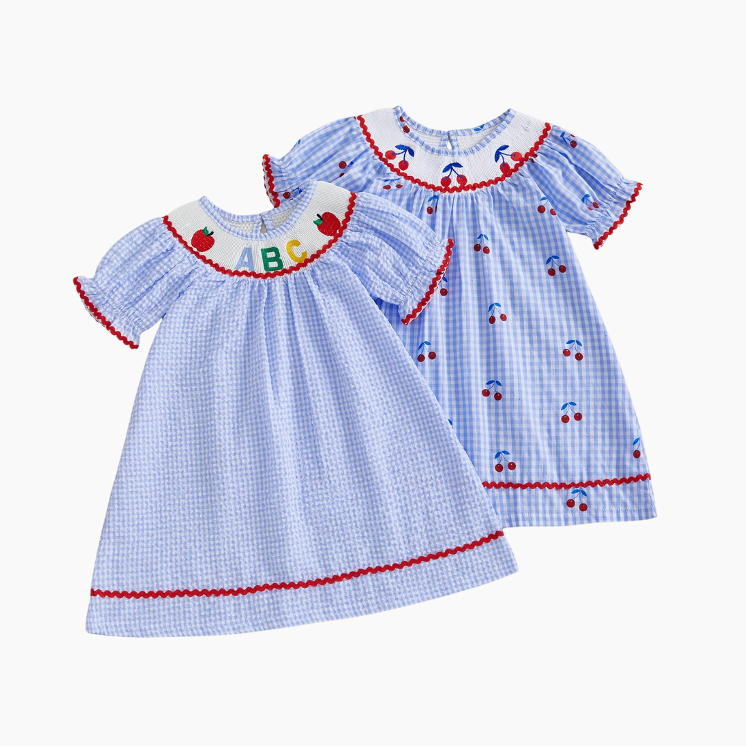 Girl Embroidered Summer Dress