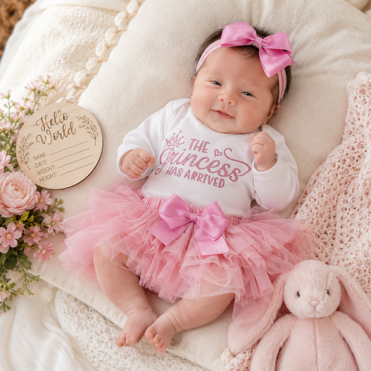 Newborn Photography Outfit Set for Baby Girls
