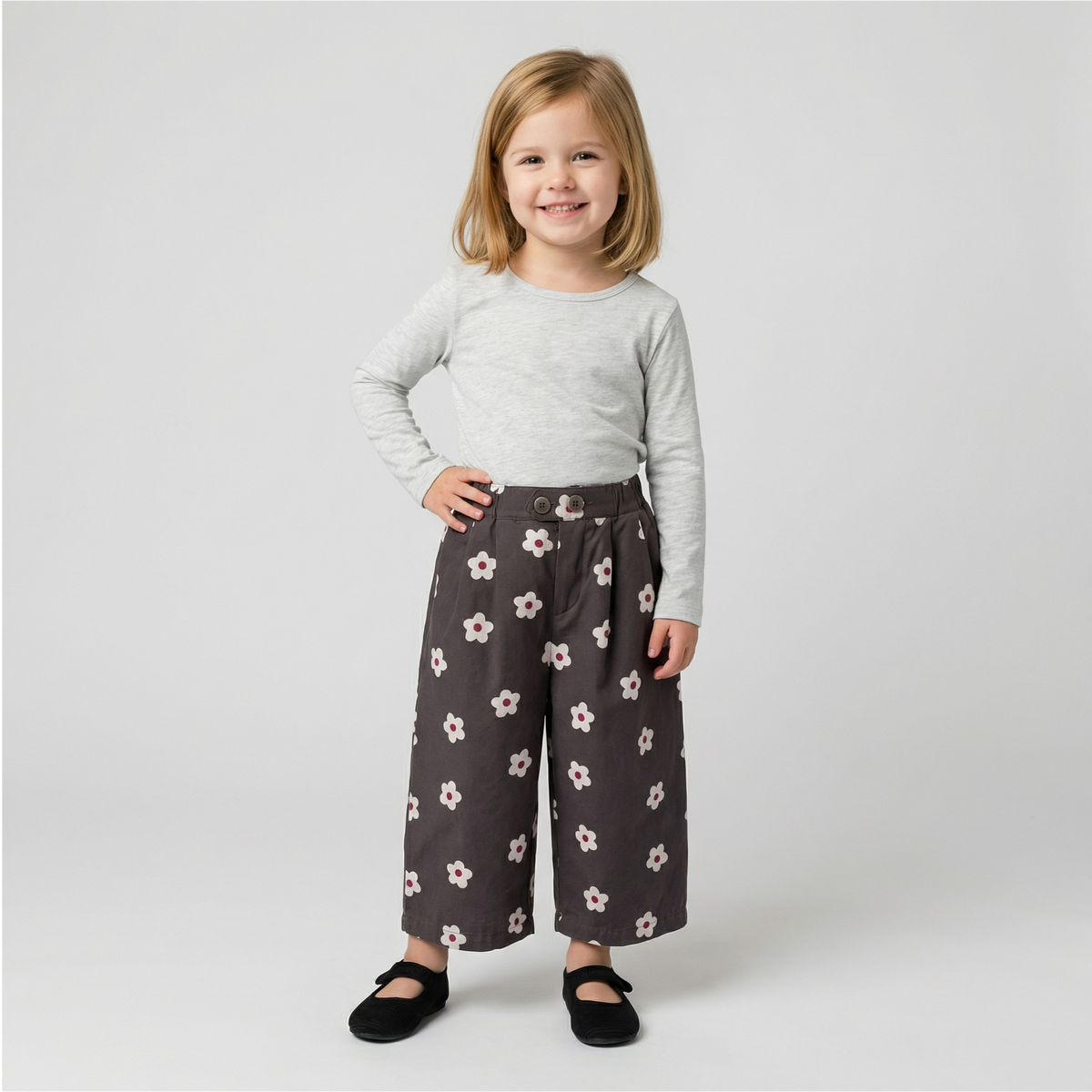 Unisex Printed Cotton Harem Pants for Kids