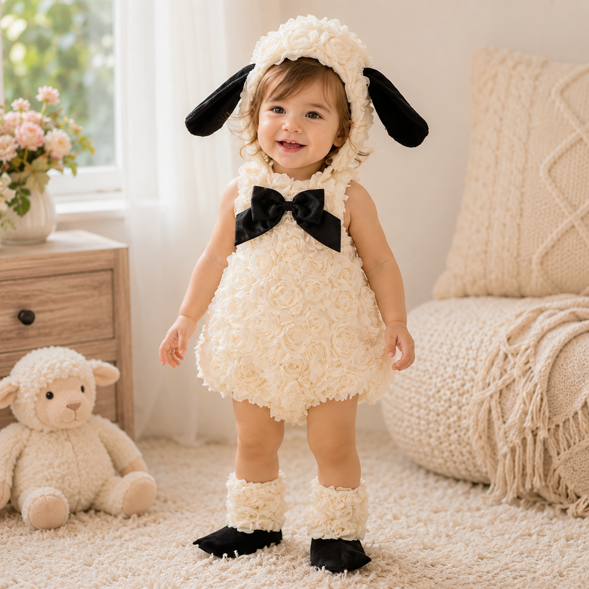 Baby Lamb Halloween Costume for Toddlers & Kids