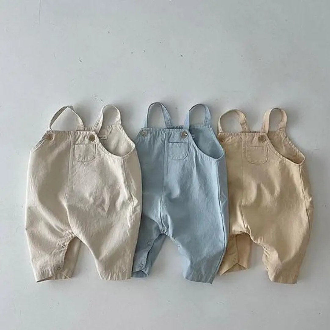 Sleeveless Cotton Romper for Baby Boys & Girls