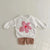 Boy's Clothing 2Pcs Cozy Sweatshirt and Corduroy Pants