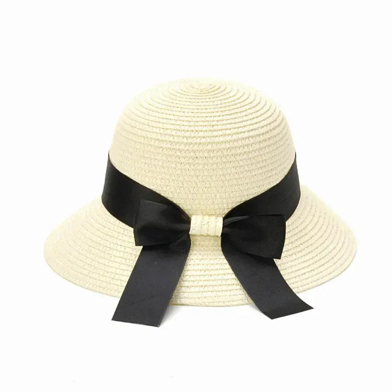 2pcs Mother & Daughter Matching Straw Sun Hats