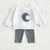 2Ps Long Sleeve Sweatshirt and Pant Set