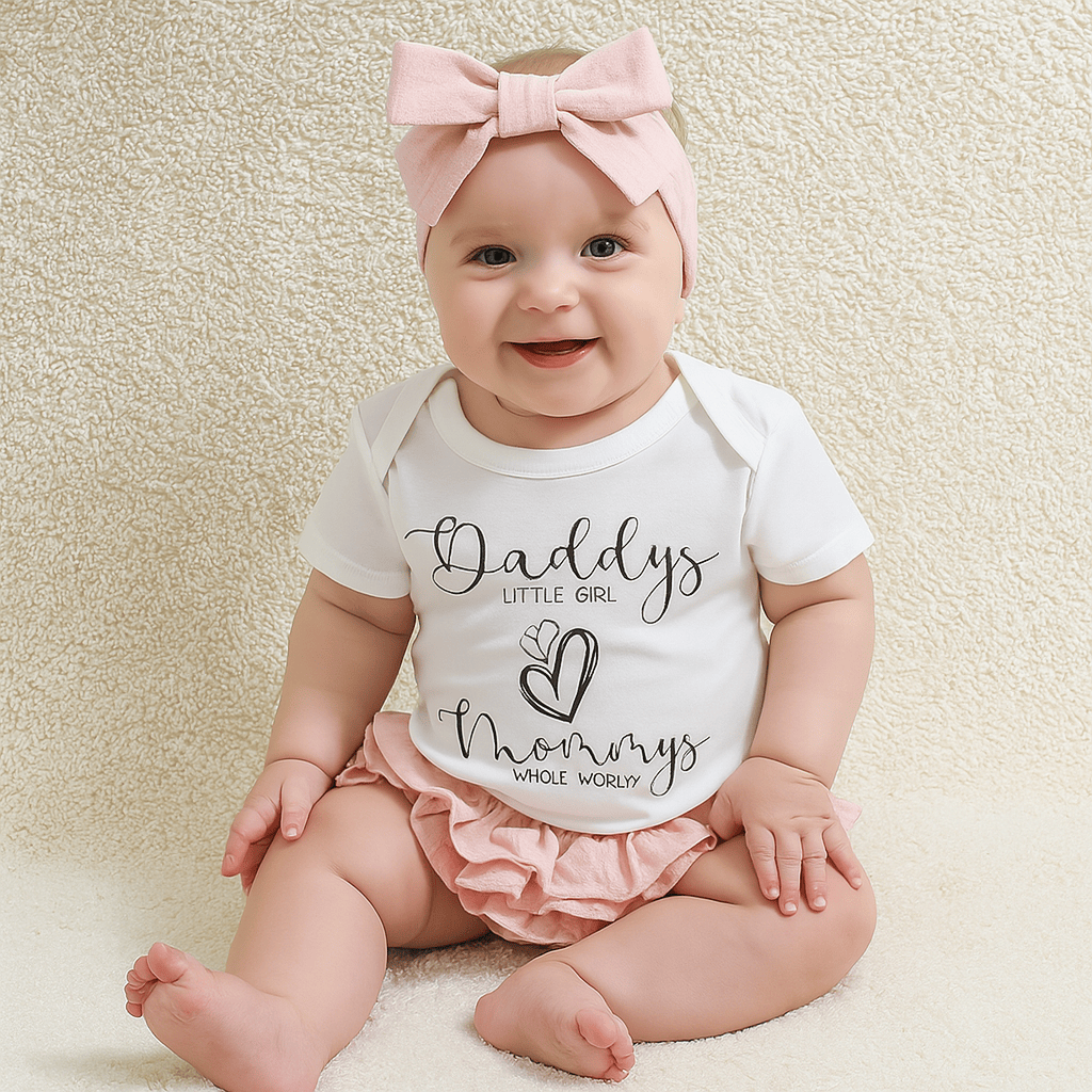 3-Piece Baby Girl Outfit Set