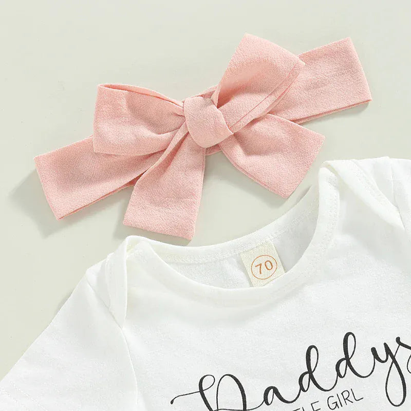 3-Piece Baby Girl Outfit Set