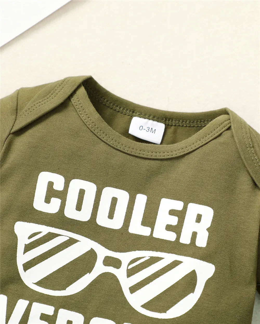 Outfit 3-Piece "Cooler Version of Dad" Camo Outfit Set