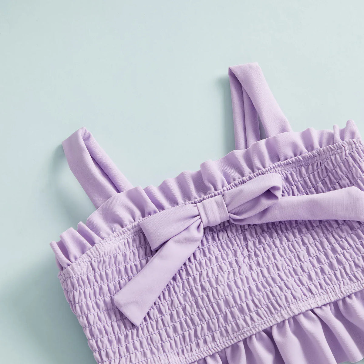 3-Piece Ruffled Swimsuit & Mermaid Skirt Set