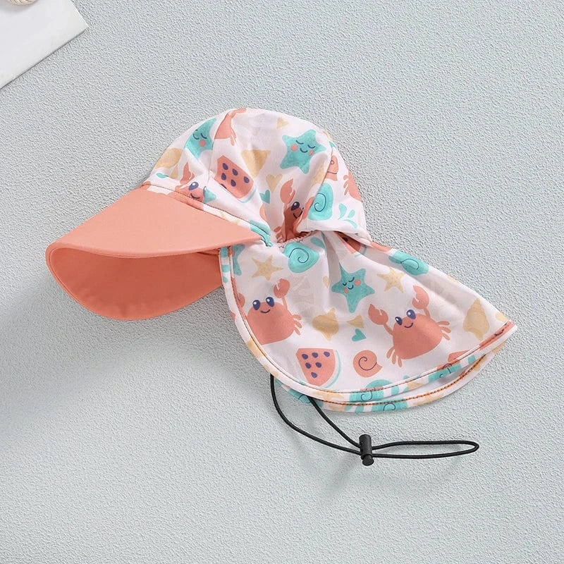 3 Piece Toddler Rash Guard Swimsuit Set