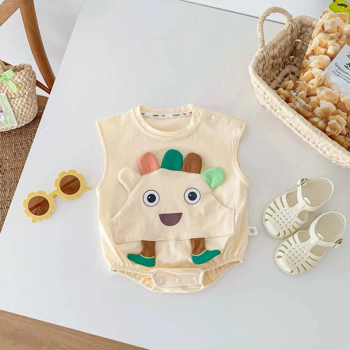 3D Animal Pattern Sleeveless