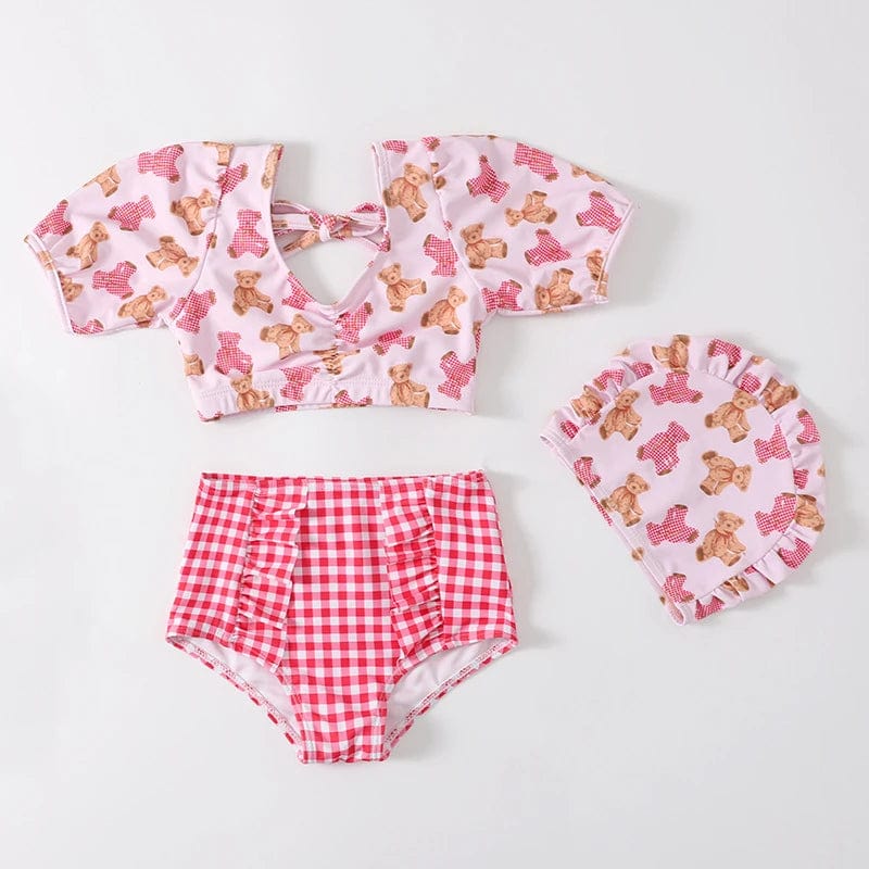 3Pcs Kids Clothes Girls Swimsuits S