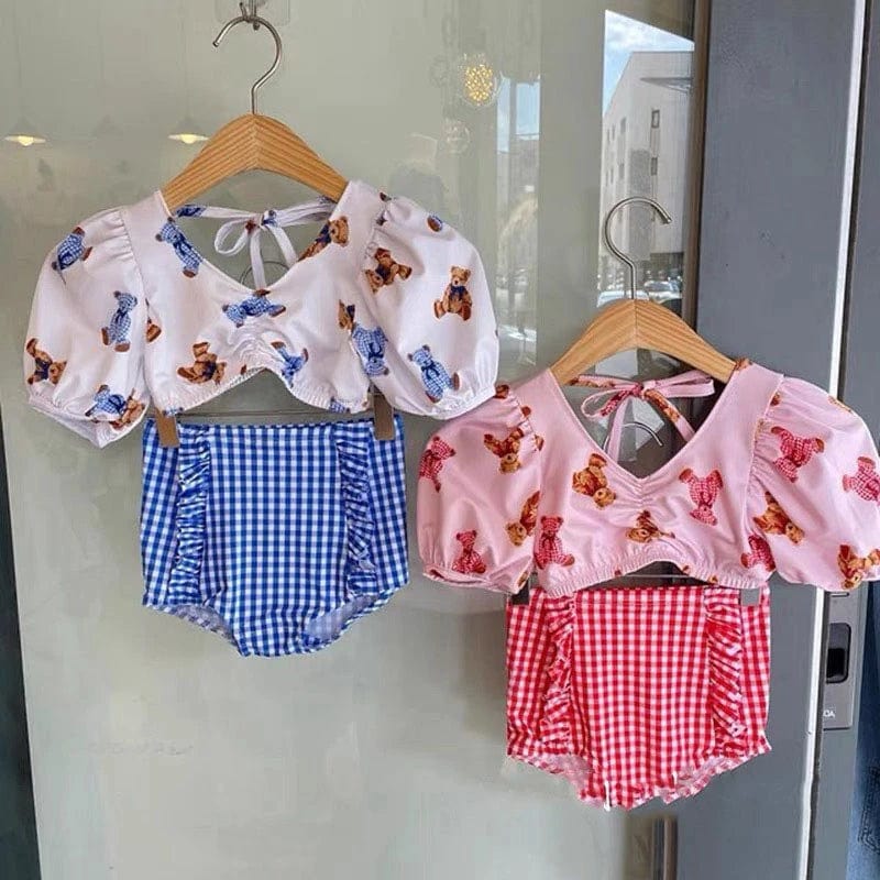 3Pcs Kids Clothes Girls Swimsuits S