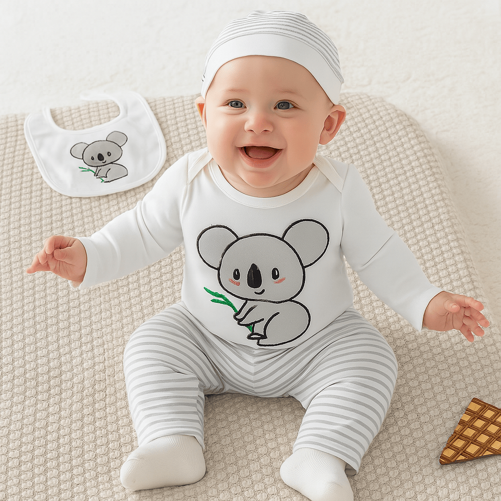 4-Piece Baby Boy Outfit Set