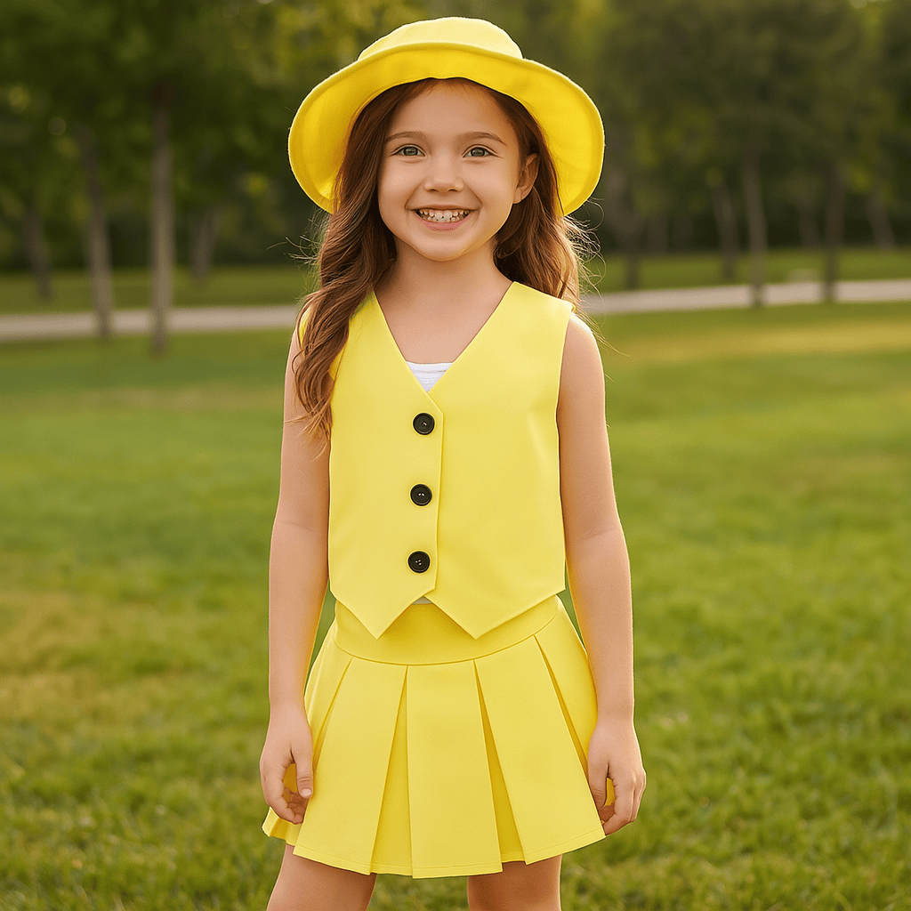 4-Piece Girl Summer Outfit Set