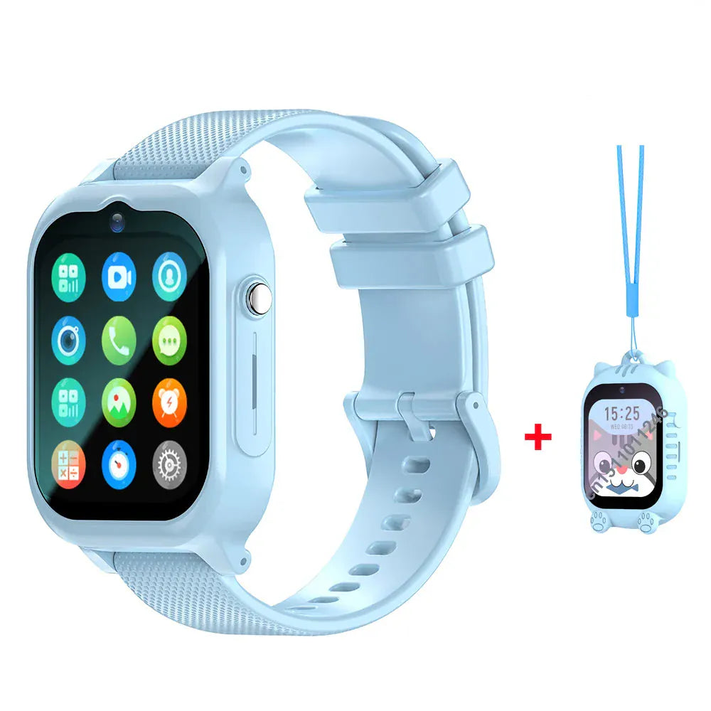 blue / Asia version 4G Kids Smartwatch with GPS Tracker & Video Call