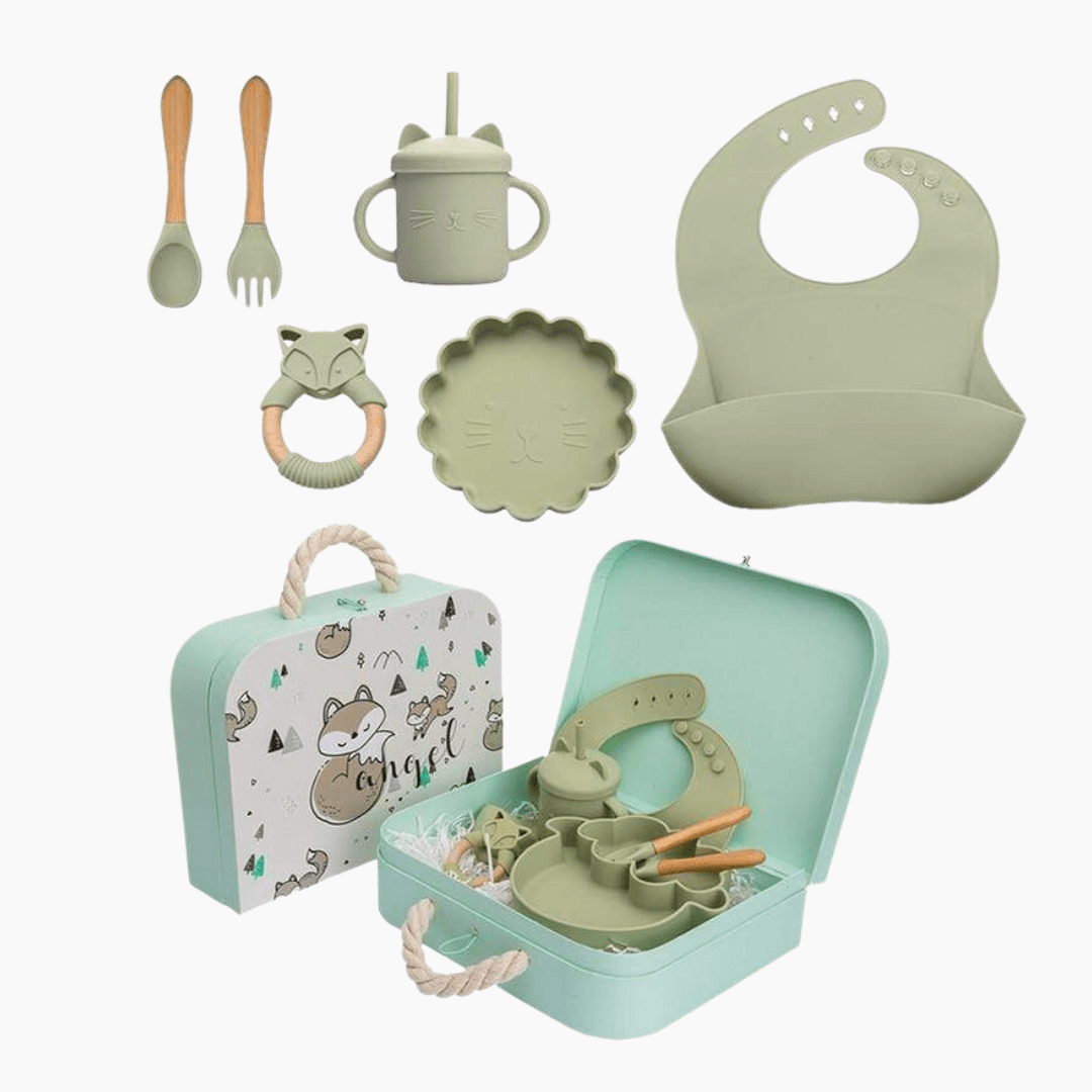 Accessories 6-Piece Baby Silicone Feeding Set