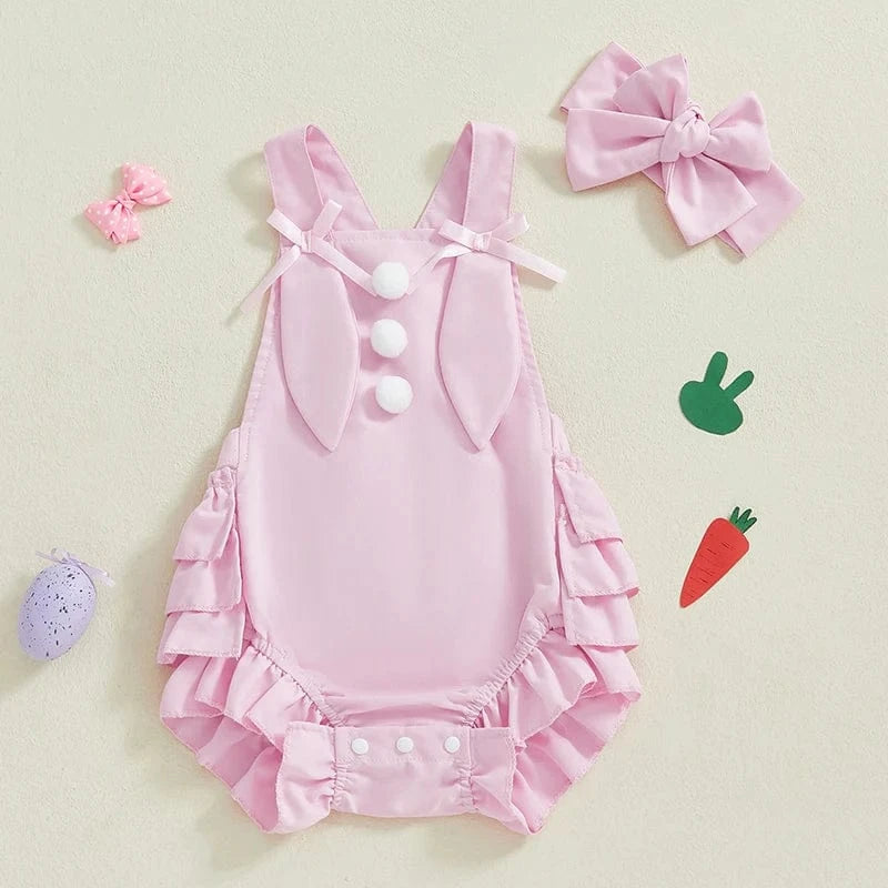 Adorable Baby Bunny Romper