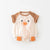 Coffee / 6-9M Adorable Chick Baby Bodysuit