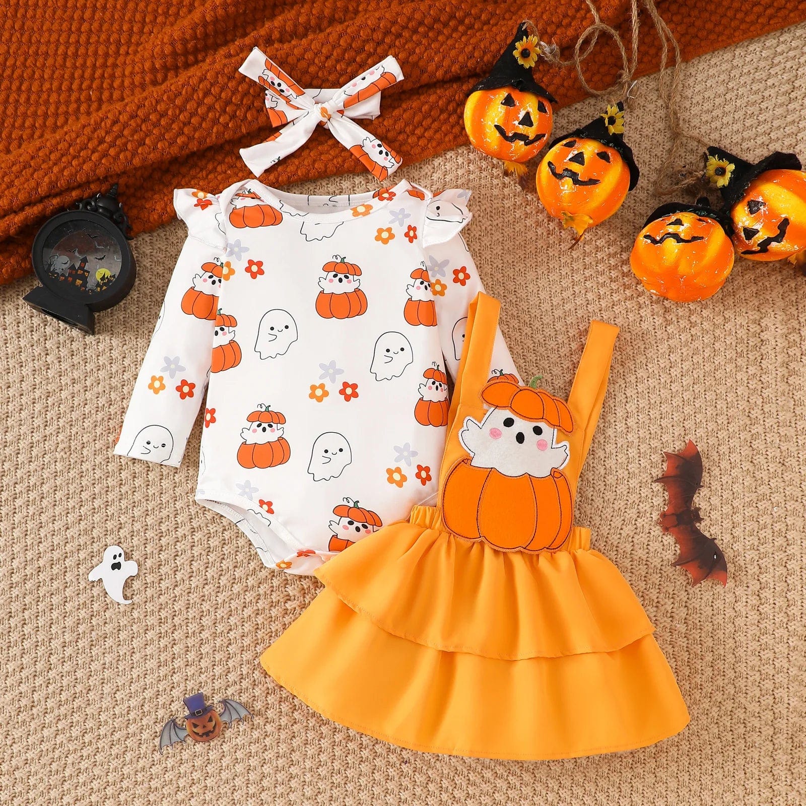 Adorable Halloween Baby Outfit Set