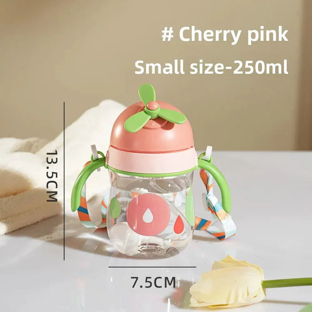 Small Cherry Pink AeroSip Plane Trainer Cup