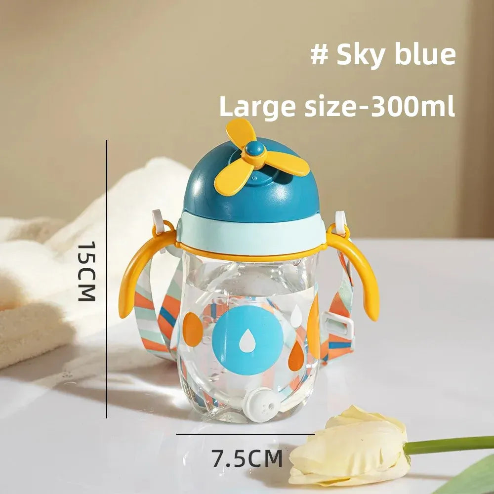 Large Sky Blue AeroSip Plane Trainer Cup