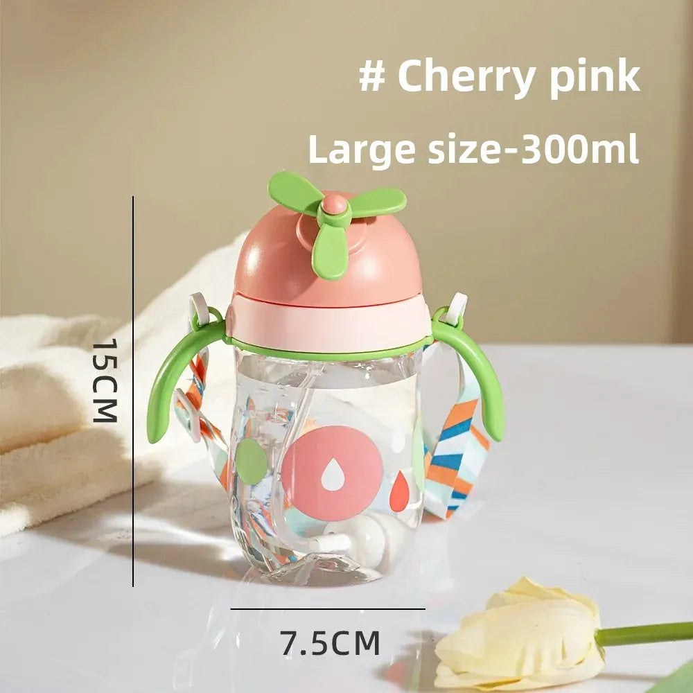 Large Cherry Pink AeroSip Plane Trainer Cup