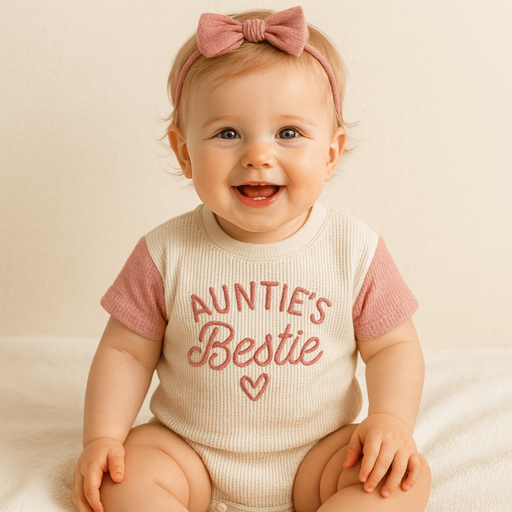 Auntie’s Bestie Baby Romper