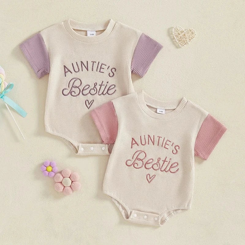 Auntie’s Bestie Baby Romper